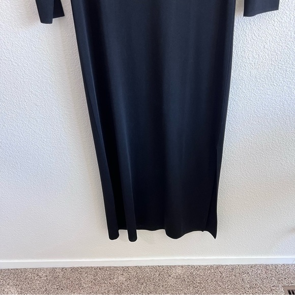 Exclusively Misook Black Rhinestone Maxi Dress - Picture 3 of 15